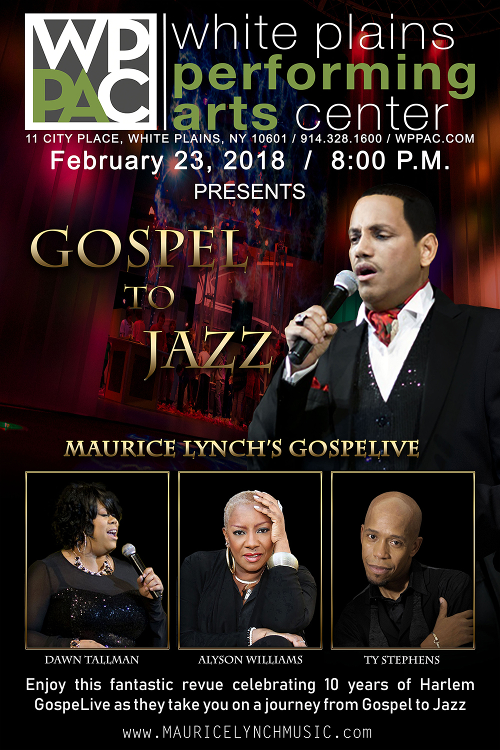 Gospel To Jazz: Maurice Lynch's Gospelive